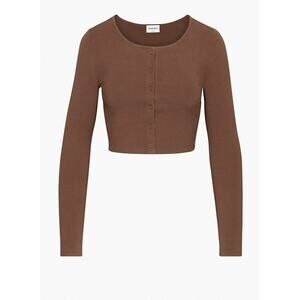 Sunday Best Izzy Cardigan Cognac - M